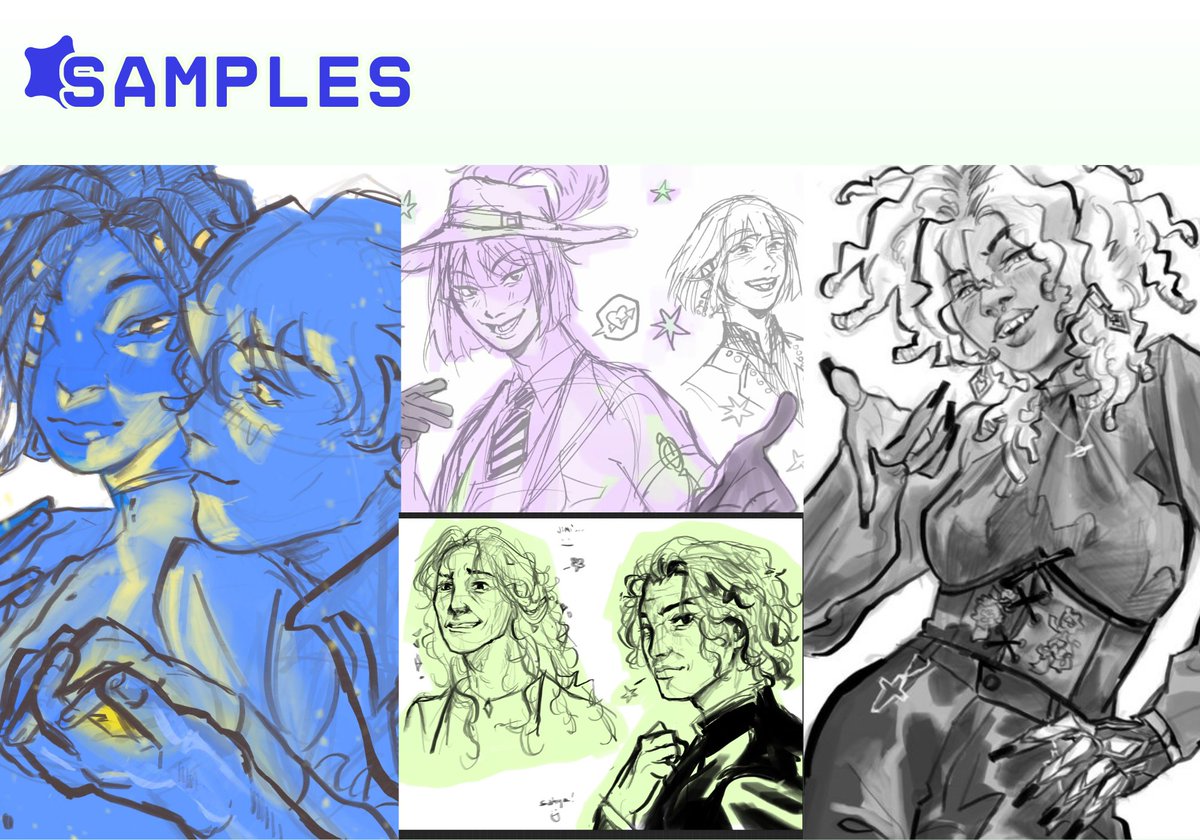 fedsteaa's tweet image. RTs are much appreciated❣️
hello! i'm currently opening emergency sketch commissions for ocs, character portraits, fanarts from any fandom and many more! I'll be opening 3 slots for this batch(✷‿✷)
please do DM me if interested!