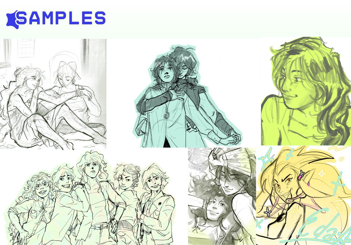 fedsteaa's tweet image. RTs are much appreciated❣️
hello! i'm currently opening emergency sketch commissions for ocs, character portraits, fanarts from any fandom and many more! I'll be opening 3 slots for this batch(✷‿✷)
please do DM me if interested!