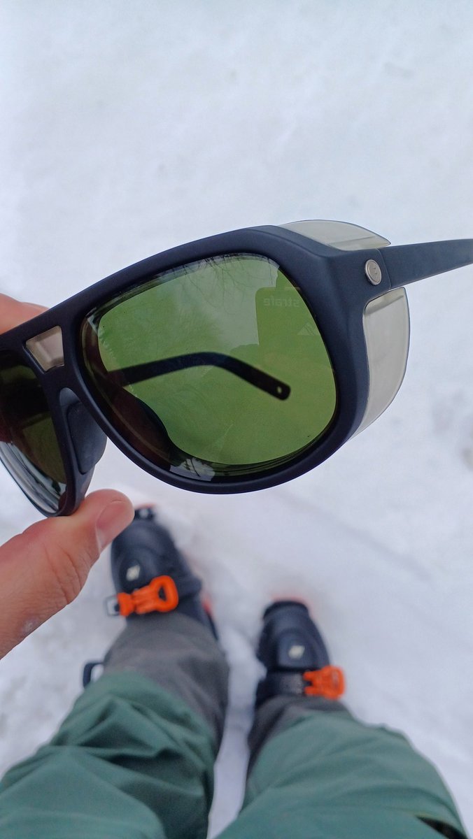 MikiyaTanno's tweet image. 山で大活躍のサングラス🕶️⚡
風防もバッチリ🌀
#electric #stacker