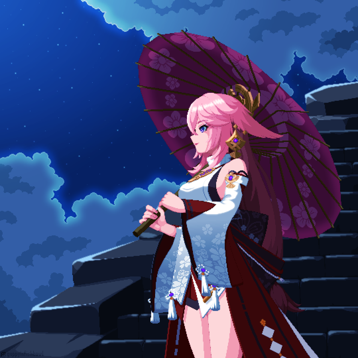 도트 야에 미코
#픽셀아트 #Pixelart #ドット絵 #원신 #GenshinImpact #原神 #YaeMiko