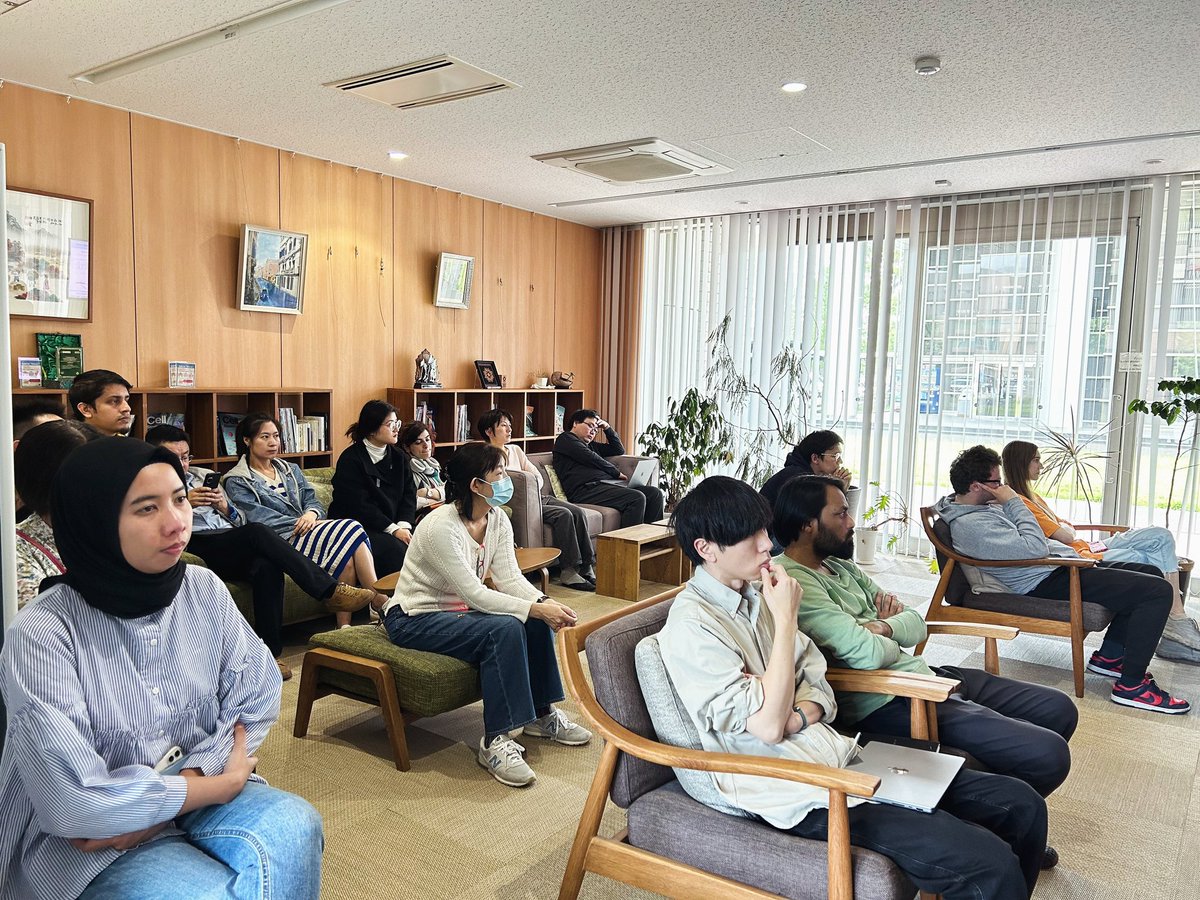 Today's WIM was presented by Dr. <a href="/YTakahashi_Lab/">Yuta Takahashi Lab</a>. 🗣️🔬✨We had deep discussions!💭😄🙋

#IRCMS #kumamotouniversity #research