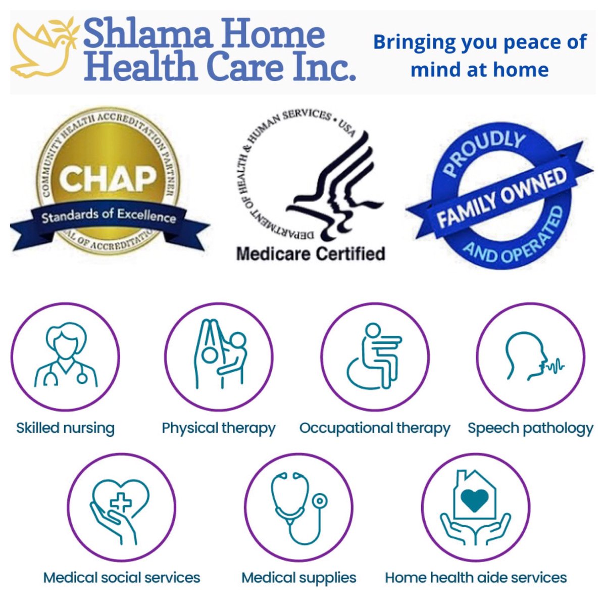 ShlamaHHC's tweet photo. These are some of the qualifications and services covered by our #homehealthcare services 

Bringing you #peace of mind at home 
📲 586-533-6999
🌐 https://t.co/QbDnUuHI5S
📍Macomb, Oakland &amp; Wayne County
 
#Nursing #PhysicalTherapy #OccupationalTherapy #SpeechTherapy https://t.co/ij8r1vcR04