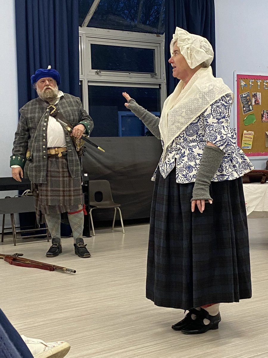 Very good talk by Charlbury WI member Jo &amp; husband David at our monthly meeting last night sharing their knowledge and enthusiasm for historical outfits. Made us all thankful for the simplicity of modern clothing!
