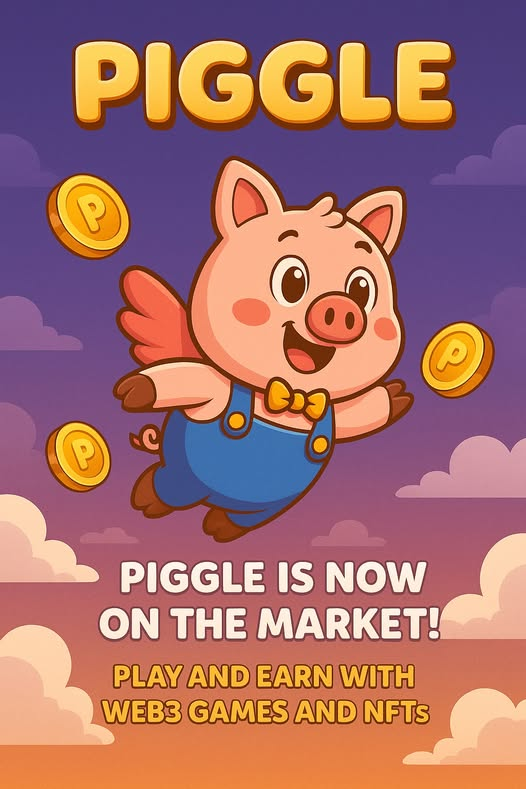 rakib262043's tweet photo. 🚨 PIGGLE is officially LIVE on the market! 🐷💨
Play &amp; Earn with fun Web3 games + collectible NFTs! 🎮💰
Join the #Piggle world and start collecting $PiggleCoins now!
Let the Play-to-Earn journey begin! 🚀✨

#Piggle #Web3Gaming #NFTs #PlayAndEarn #CryptoGames #GameFi https://t.co/vNDzzwCOAU