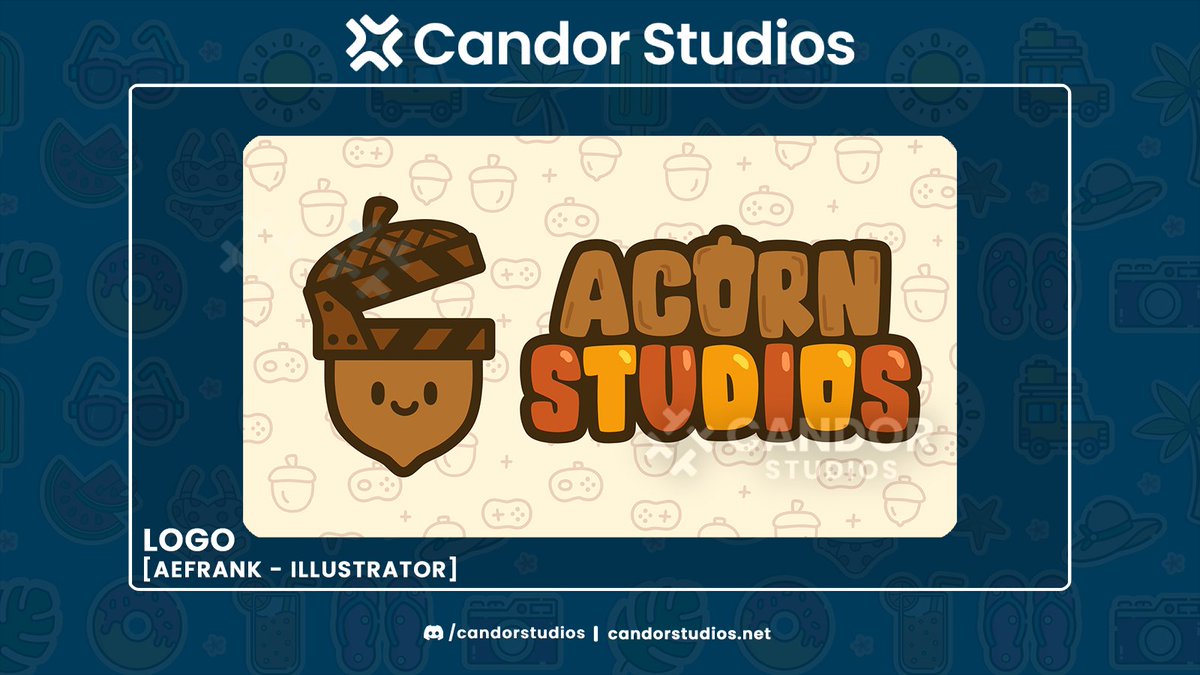 Check out this Logo created by AEFrank.

Need a professional designer, developer, or setup specialist? Join discord.gg/candorstudios now!

#illustration #graphicdesign #freelance