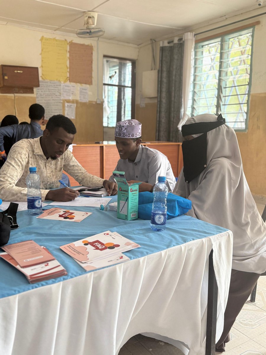 neydunichapter's tweet photo. Day 1 &amp; Day 2 of 2025 KUCCPS workshop was done &amp; dusted in Garissa. Alhamdulillah.. 
We were able to reach out students &amp; guide them;  one-to-one.  
Special gratitude to Garissa County Govt ; Hon @Nathif_J_Adam  for the support @DekowMajor and our university students volunteers. https://t.co/YKG4gc7zGZ