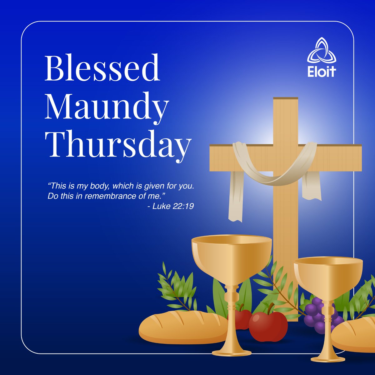 eloitcom's tweet image. Tonight, Love knelt low—and Heaven fed Earth.

The Eucharist was born; service was redefined.

Remember Him. Receive Him. Reflect Him

#GraceNotes#BibleOn#Eloit#JesusChrist#Lent2025#John#MoundyThursday#HolyWeekPrep #WalkWithJesus #FaithAndSacrifice #DailyGrace