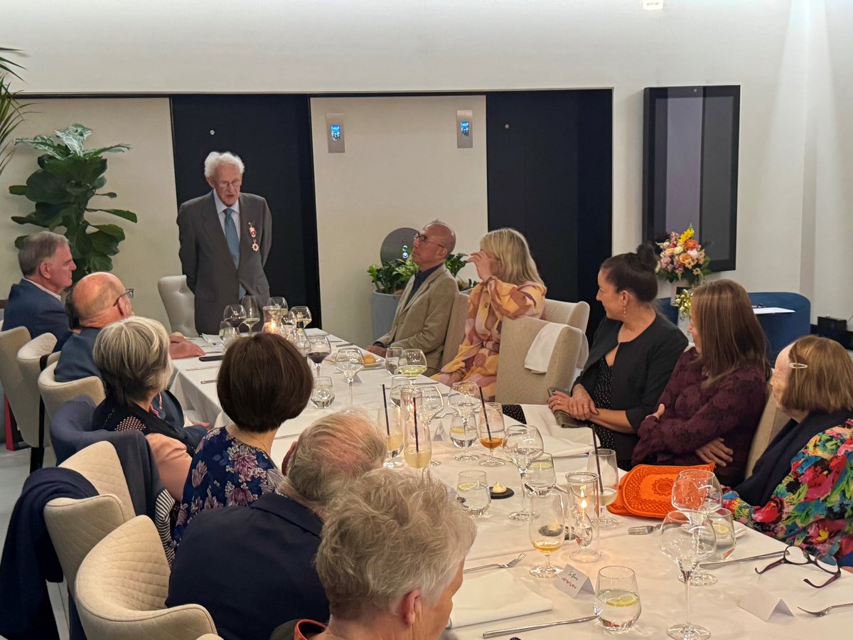 JPEmbassyAU's tweet image. “Congratulations to centenarian Terry Colhoun!💯Founder of Australia-Japan Society in #ACT, your efforts helped achieve true friendship 🇦🇺🤝🇯🇵. An honour to celebrate your 100th "Momoju" b'day with #AJS &amp;amp; friends🧡 Keep passing your love of 🇯🇵 to the next generation!"-Amb Suzuki