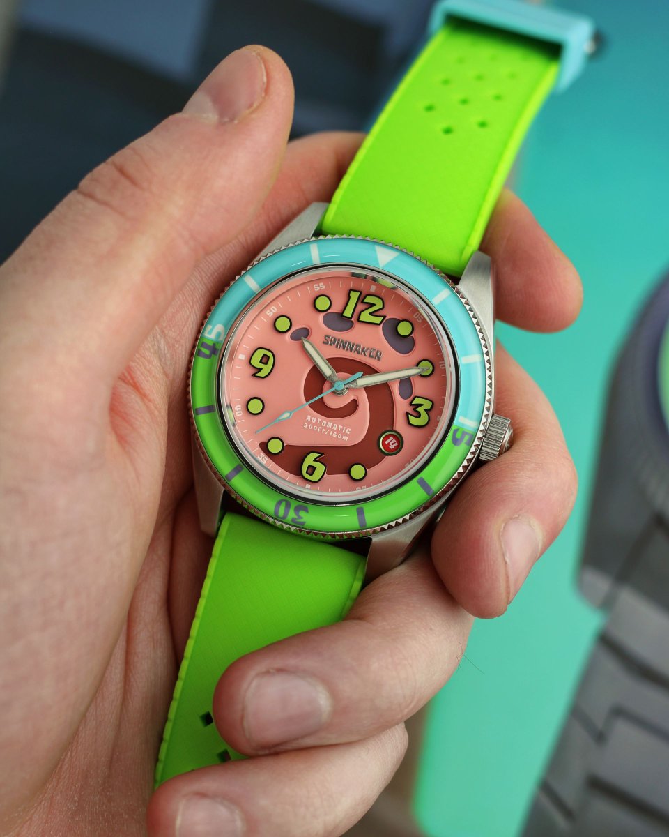 masterhorologer's tweet photo. Spinnaker Fleuss Automatic Spongebob Squarepants Conch Street Limited Edition watch is now available at Windup Watch Shop online store for US$395.
More details: https://t.co/kODSoQBUoj
#spinnaker #spinnakerwatch #spinnakerwatches #fleuss #spongebob #spinnakerspongebob https://t.co/yjH7iOVbZu