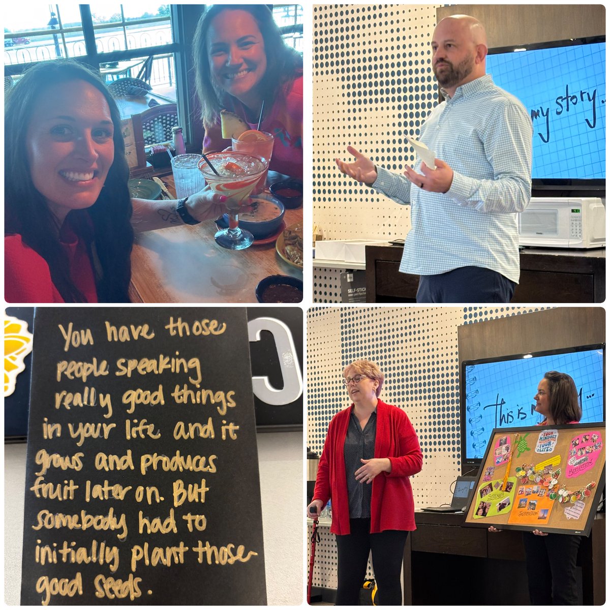 CandaceWatkins9's tweet photo. What a very powerful group today.  I witnessed some first hand Limitless Leaders in this room today. Blew me away. So grateful for getting to know them all &amp; watching their last year’s journey. So much to celebrate. #limitless 🫶🏻❤️ https://t.co/mdgWdbZ0kS