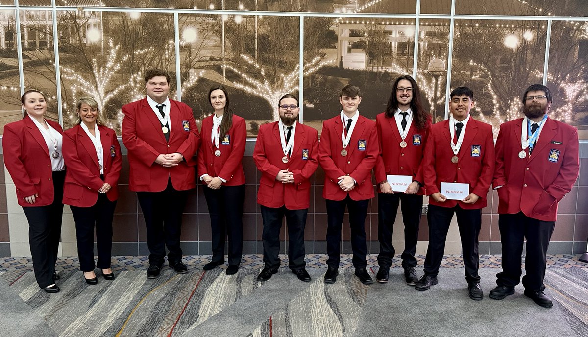 We are beyond proud of this incredible group of students!
This week, we’ve been competing at SkillsUSA in Chattanooga, TN—and we’re coming home with some serious hardware! 📷📷
Please help us congratulate our outstanding medalists!

#SkillsUSA