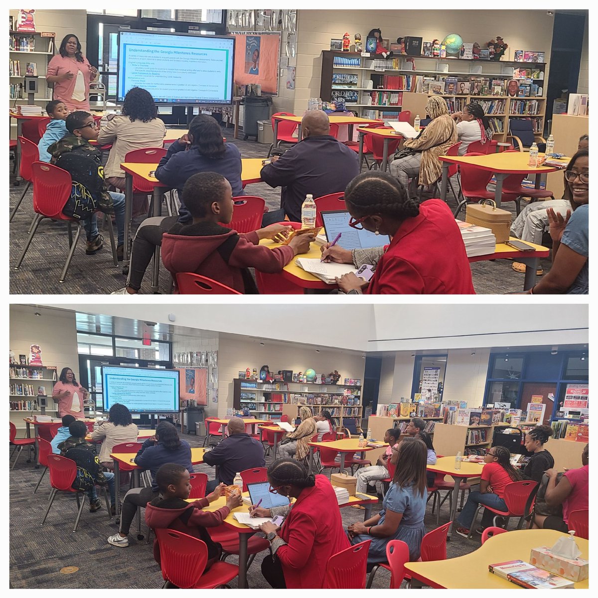 Joslin Gumbs (@joslingumbs) on Twitter photo 🐬GMAS Parent Meeting was a SUCCESS! Thank you <a href="/Marquila4/">Marquila Nicole, NBCT</a> for the PLETHORA of GMAS information you shared with our Dolphin families. Special shout out to Ms Whaley and the 3rd-5th grade parents for attending the meeting. <a href="/RandolphDolphin/">A. Philip Randolph</a> Check out the scenes from today's event!🐬 🐬GMAS Parent Meeting was a SUCCESS! Thank you <a href="/Marquila4/">Marquila Nicole, NBCT</a> for the PLETHORA of GMAS information you shared with our Dolphin families. Special shout out to Ms Whaley and the 3rd-5th grade parents for attending the meeting. <a href="/RandolphDolphin/">A. Philip Randolph</a> Check out the scenes from today's event!🐬