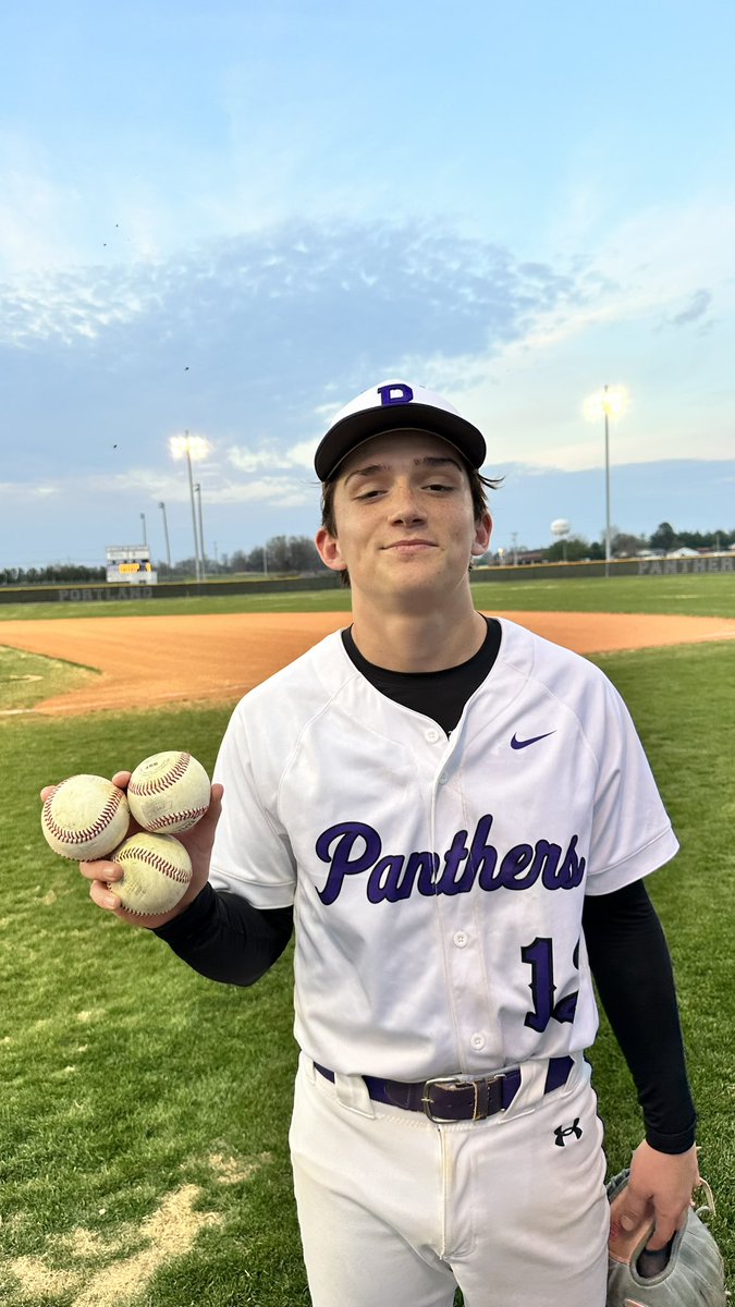2028 Freshmen pitched a complete game &amp; no hitter for the Varsity Portland Panthers! Also had 13 strikeouts