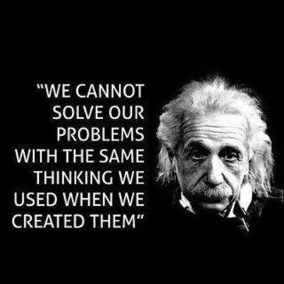punith11091's tweet photo. "We can't solve today's problems with yesterday's thinking. Growth starts when perspective shifts." #Mindset #Growth #EinsteinQuote https://t.co/PAqwPQEX6R