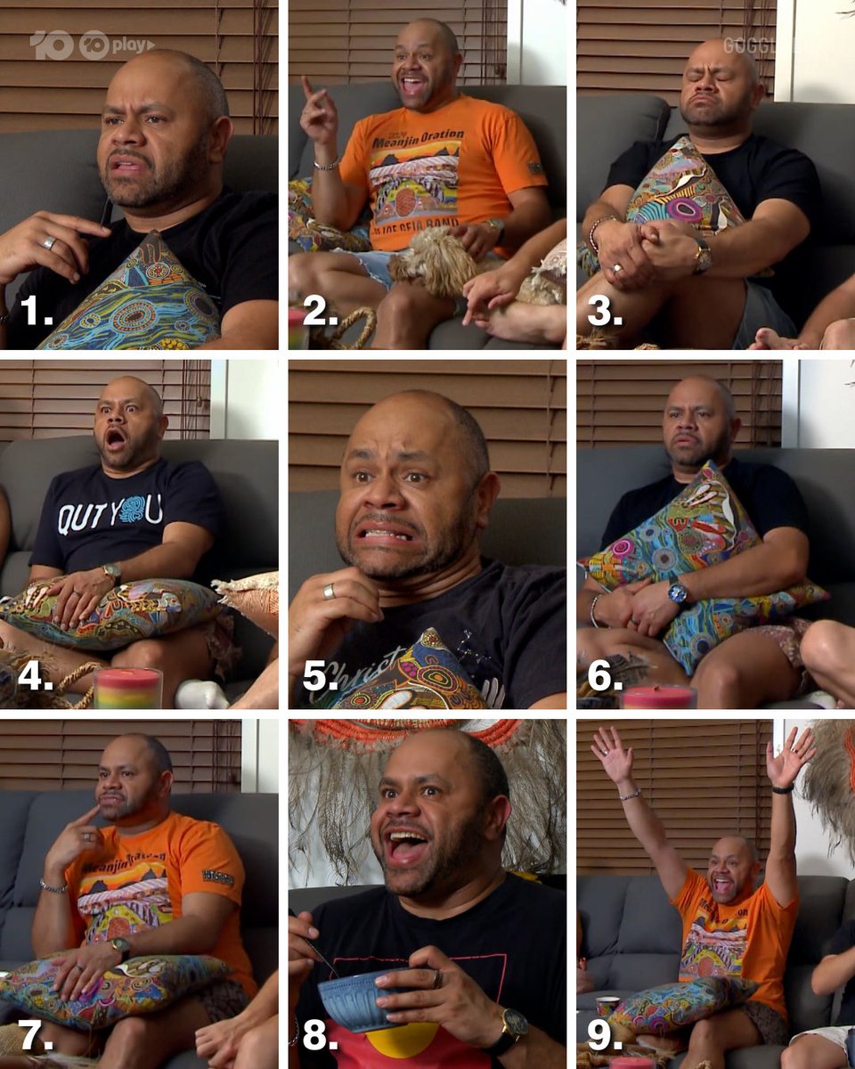Happy belated birthday to our most expressive couch critic 🥳🎉

#GoggleboxAU
