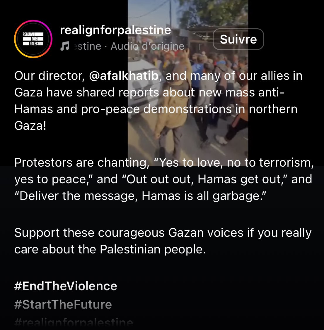 femmeazadi's tweet photo. @CrosViolet Aujourd’hui à Gaza … sur la deuxième photo vous avez la traduction des slogans scandés 🙏🏽🙏🏽 https://t.co/ehqk9milUb
