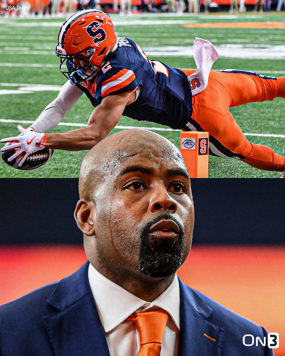 NEW: Fran Brown on Syracuse WR Trebor Pena entering the Transfer Portal: 

“You gonna make $2 million at wide receiver? That’s the homie at Ohio State... I’m not giving no wide receiver $2 million in college.”

(via <a href="/TheAthletic/">The Athletic</a>)

on3.com/news/trebor-pe…
