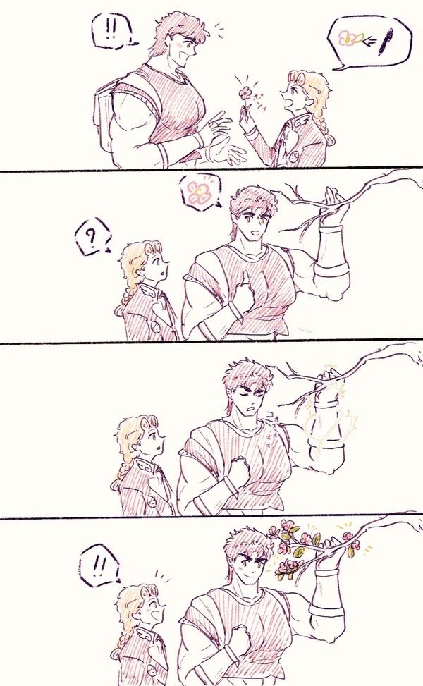遅くなっちゃったけどジョルノくん誕生日おめでとう🎉🎂🌸過去絵再掲 