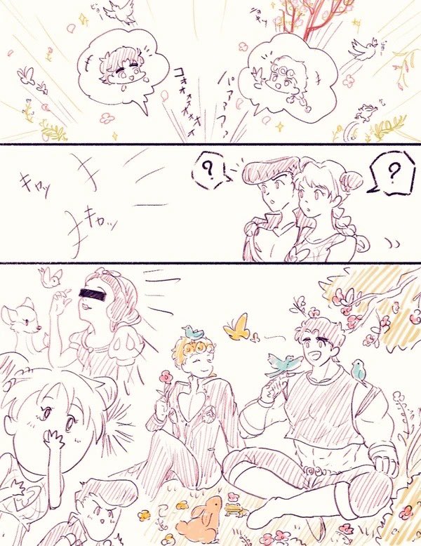 遅くなっちゃったけどジョルノくん誕生日おめでとう🎉🎂🌸過去絵再掲 