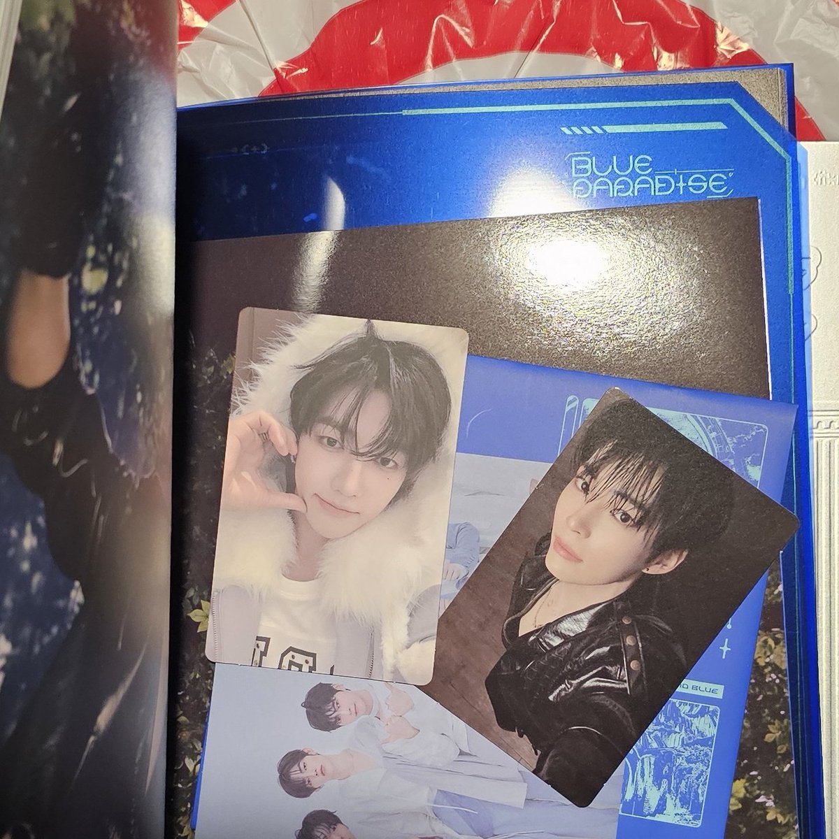 serina saw ZB1 3/13🌹 tweet media