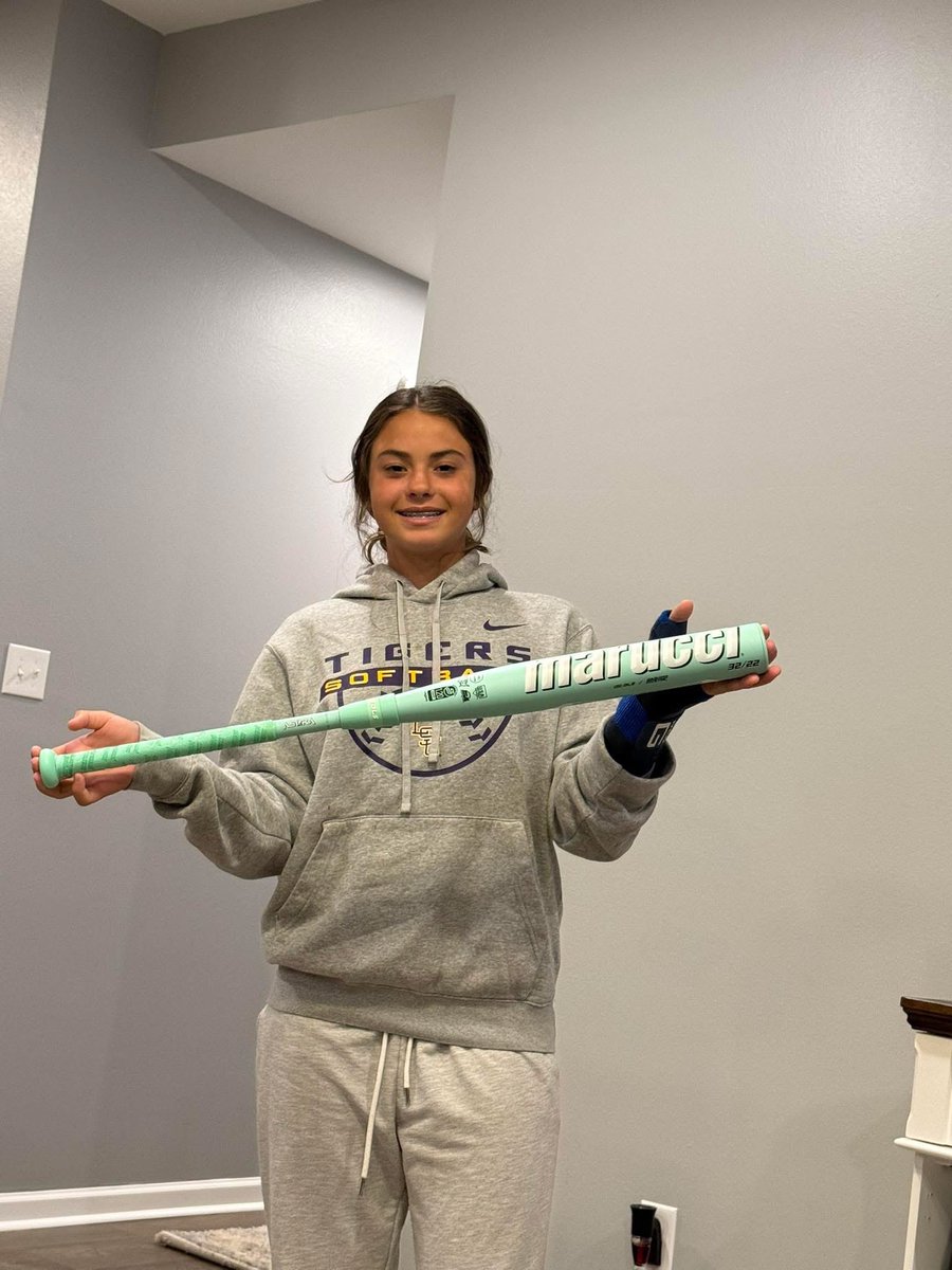Devyn Pattison 2030 | Catcher | Mid Infield (@devpattison) on Twitter photo Look what came in today! Can’t wait to swing my new <a href="/Maruccifp/">Marucci Fastpitch</a> #Asura! <a href="/LegacyLegendsS1/">Legacy & Legends Softball</a> <a href="/SBRRetweets/">Softball Recruiting Reposts</a> <a href="/SoftbalAmerica/">Softball America</a> <a href="/D1Softball/">D1Softball</a> <a href="/ExtraInningSB/">EXTRA INNING SOFTBALL</a> <a href="/MaxPreps/">MaxPreps</a> <a href="/Softball_La/">Louisiana High School Softball</a> <a href="/GeauxPrepsLA/">GeauxPreps.com</a> <a href="/FastpitchFlex/">FastpitchFlex</a> <a href="/TopPreps/">College Coach / College Scout / College Recruiter</a> <a href="/nxt1sports/">NXT 1</a> <a href="/IHartFastpitch/">I❤️Fastpitch</a> <a href="/SoftballHome/">Softball Home</a> <a href="/CoastRecruits/">Coast 2 Coast Recruits</a> <a href="/BallGirlSports/">BallGirlSports</a> Look what came in today! Can’t wait to swing my new <a href="/Maruccifp/">Marucci Fastpitch</a> #Asura! <a href="/LegacyLegendsS1/">Legacy & Legends Softball</a> <a href="/SBRRetweets/">Softball Recruiting Reposts</a> <a href="/SoftbalAmerica/">Softball America</a> <a href="/D1Softball/">D1Softball</a> <a href="/ExtraInningSB/">EXTRA INNING SOFTBALL</a> <a href="/MaxPreps/">MaxPreps</a> <a href="/Softball_La/">Louisiana High School Softball</a> <a href="/GeauxPrepsLA/">GeauxPreps.com</a> <a href="/FastpitchFlex/">FastpitchFlex</a> <a href="/TopPreps/">College Coach / College Scout / College Recruiter</a> <a href="/nxt1sports/">NXT 1</a> <a href="/IHartFastpitch/">I❤️Fastpitch</a> <a href="/SoftballHome/">Softball Home</a> <a href="/CoastRecruits/">Coast 2 Coast Recruits</a> <a href="/BallGirlSports/">BallGirlSports</a>