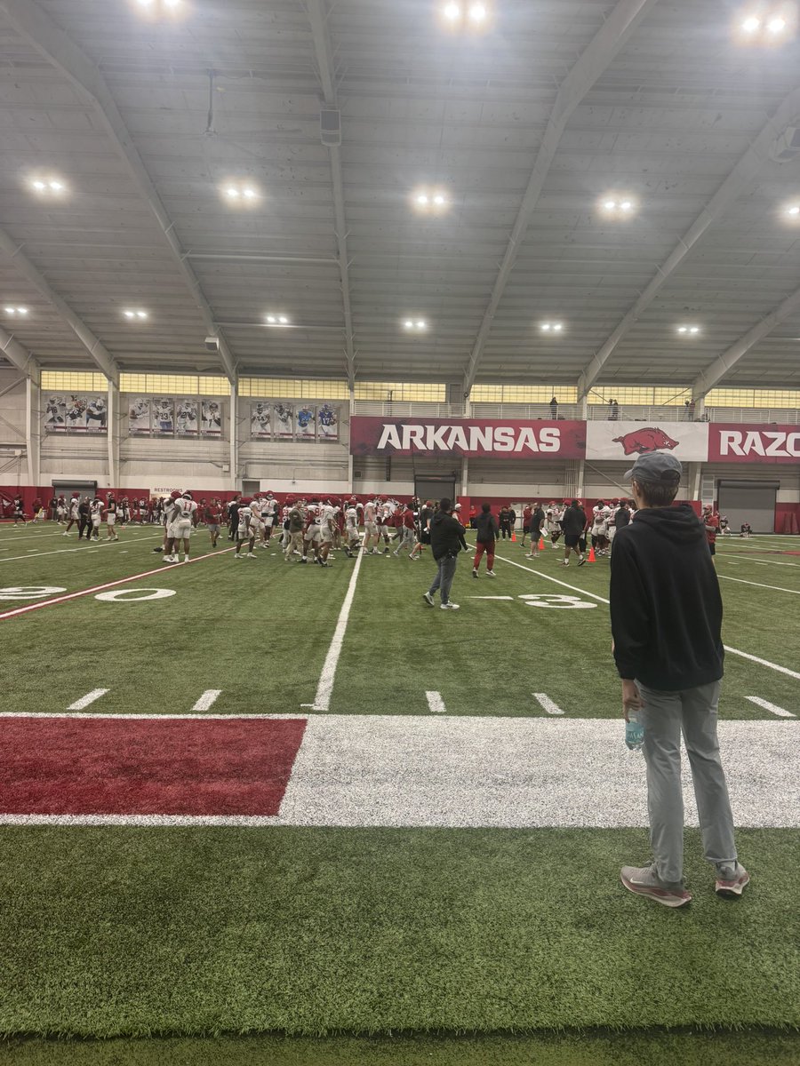 Brody Fisher 2026 (@brodyfisher_26) on Twitter photo Enjoyed watching Arkansas spring practice and talking with Coach Pittman
<a href="/CdubsCoach/">Charlie Williams</a>
<a href="/CoachSamPittman/">Coach Sam Pittman</a>
<a href="/RazorbackFB/">Arkansas Razorback Football</a> Enjoyed watching Arkansas spring practice and talking with Coach Pittman
<a href="/CdubsCoach/">Charlie Williams</a>
<a href="/CoachSamPittman/">Coach Sam Pittman</a>
<a href="/RazorbackFB/">Arkansas Razorback Football</a>