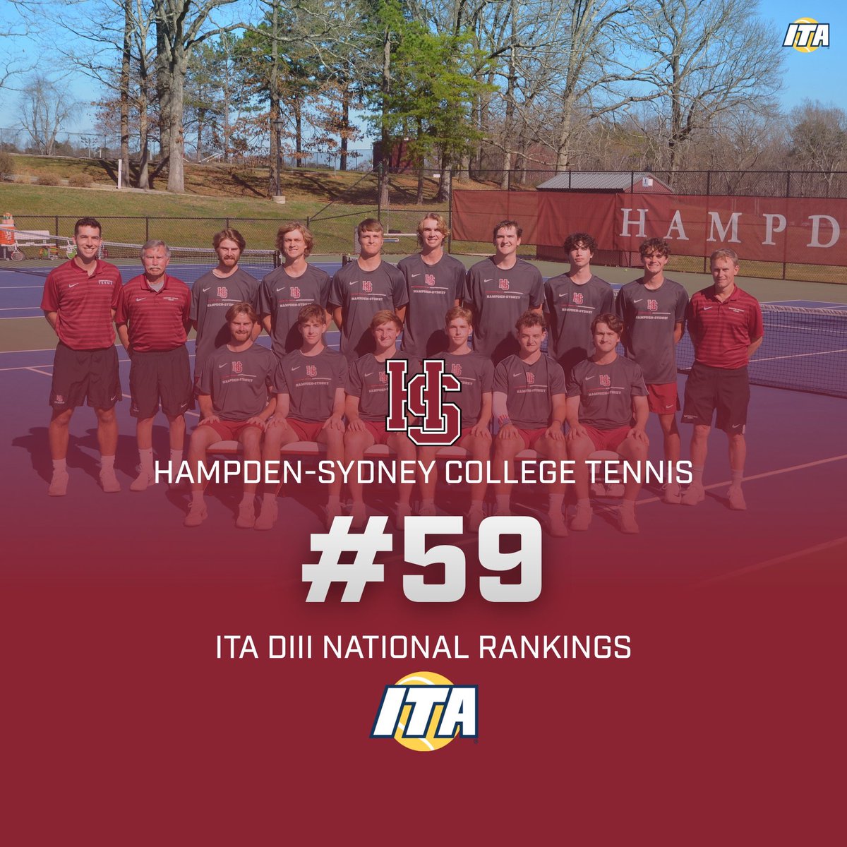 Hampden-Sydney College Tennis tweet media