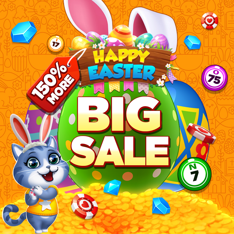 HeartGames_NFT's tweet photo. 👉 https://t.co/fUw7J8WC1f
👉 https://t.co/f4CTaYC0oO

🐰🌷 Hop into savings with #HeartGames' Easter Sale!
🎉 Enjoy discounts with our newest games🎈
Get ready to experience the thrill of bingo in a new way! 🥚🎁

#onlinebingo #bingogames #bingobonuses #bingowin #bingocards #bingofun
#bingocommunity #playbingo #bingobingo #bingohearts #heartgames
