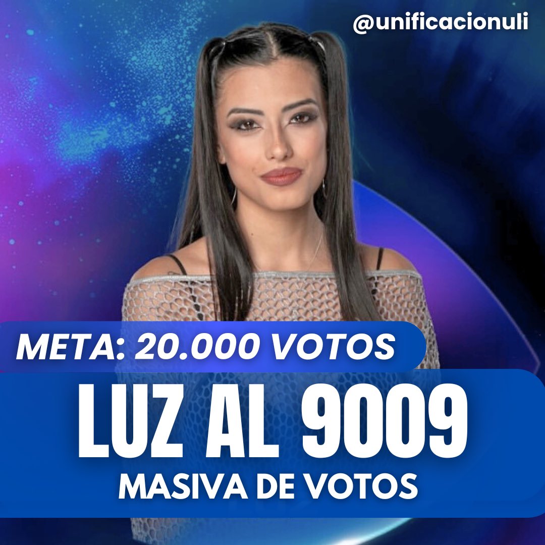 apostolesof's tweet photo. ACTIVAMOS MASIVA DE VOTOS CONTRA LUZ AL 9009 👈🏽🔥

PRIMERA META: 20.000 VOTOS 👈🏽

Recorda subir tu comprobante con la cantidad de votos hechos 💪🏼

LUZ AL 9009 https://t.co/XT0cfGCXjr