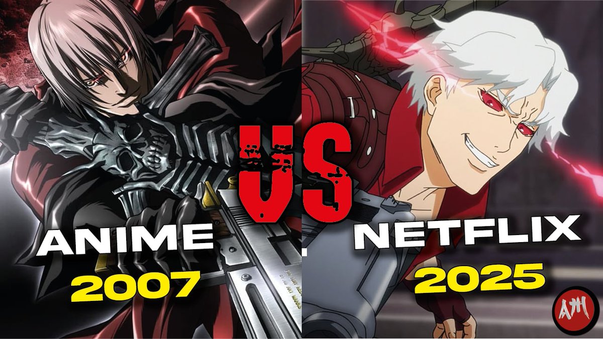 animexas's tweet photo. Devil May Cry vuelve a estar en boca de todos, sin embargo, no es la única adaptación de la franquicia que ha existido. En este video realizamos una comparativa entre la versión anime de 2007 y la serie de Netflix de 2025.

https://t.co/F7AxlCkv4Q

#DevilMayCry #anime https://t.co/mWL89o0ezo