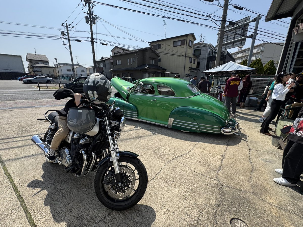 アメ車とCBって絶対相性いいと思う