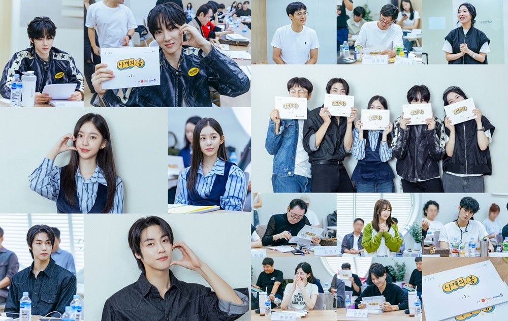 kdramacasting's tweet photo. SBS drama <#SpringOfYouth> script reading, broadcast on May 6.
#HaYooJoon #ParkJiHu #LeeSeungHyub #ChoHanCheol #KimJongTae #ChaChungHwa #KimByungGi #SeoHyeWon #KimSeonMin #HanYooEun #HanJinHee https://t.co/YX94BZ4SzM