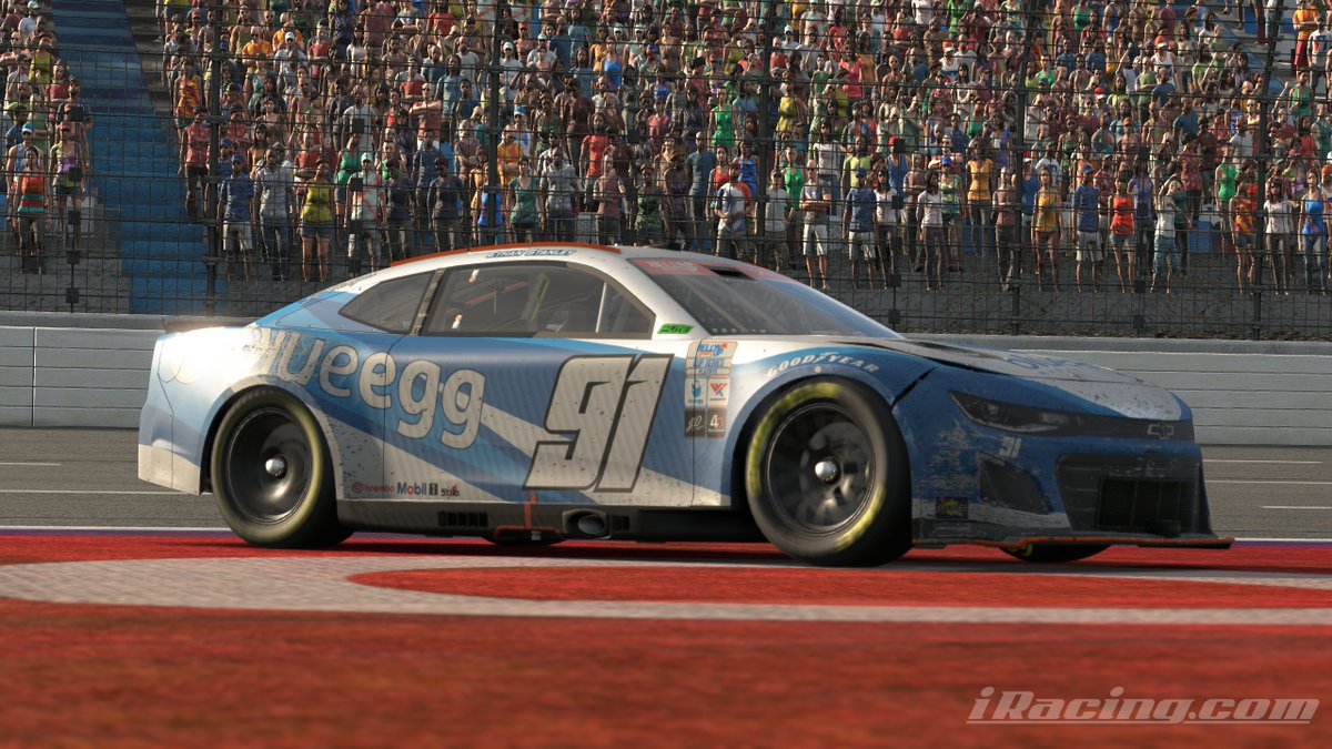 Managed to win after thinking it was over on lap 11. Had a lot of luck with cautions. Hope we don't come back for a while. Onto Dover!