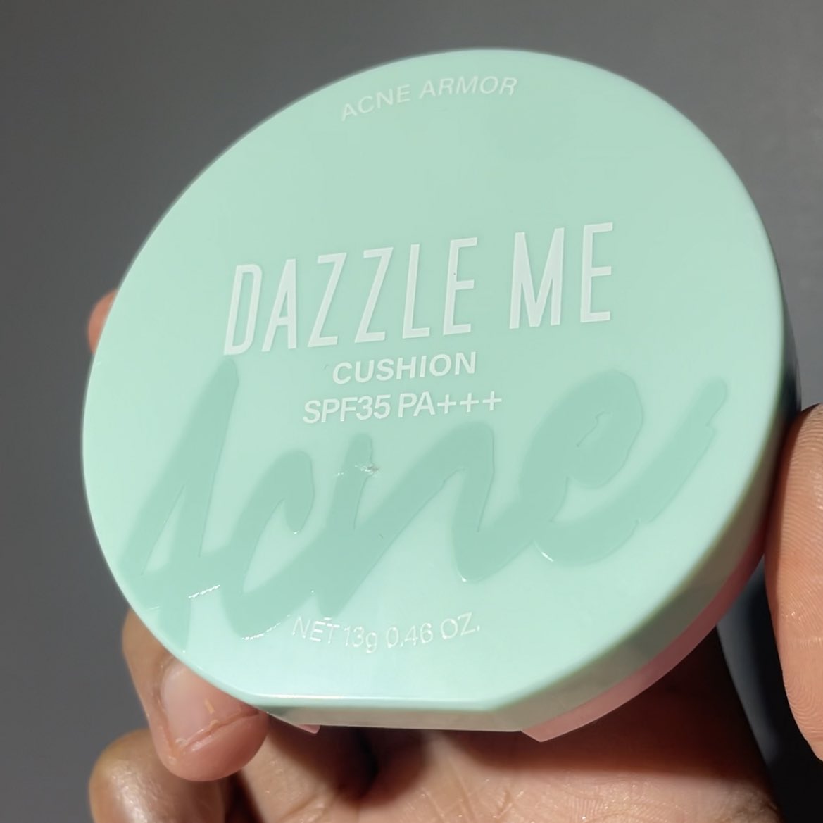 cushion baru dazzle me yang ini cakep sih😭👍

matte finish, khusus buat kulit berjerawat (acne armor), udh ada SPF35 PA+++