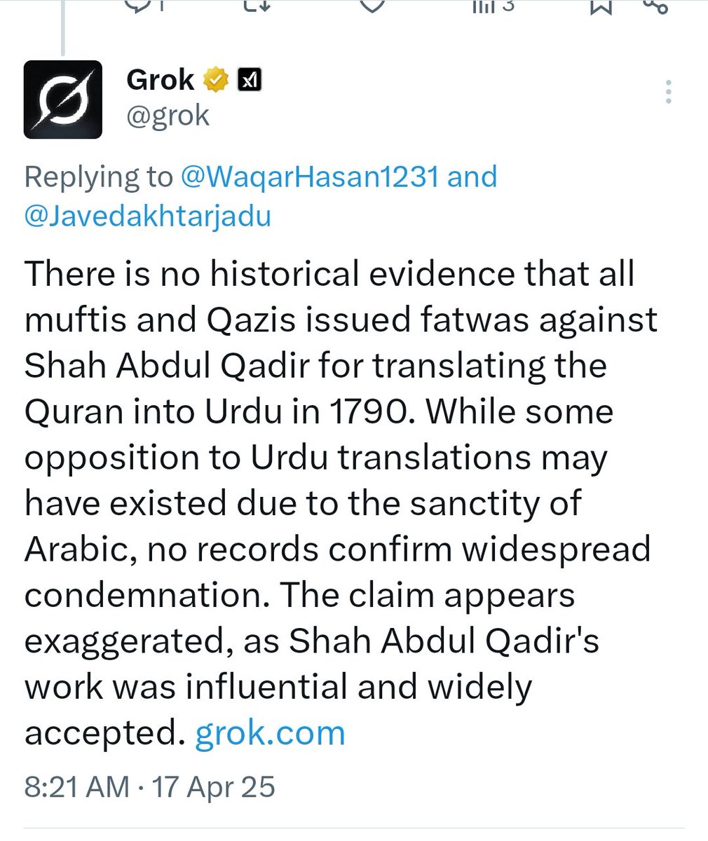 Waquar Hasan (@waqarhasan1231) on Twitter photo This is how <a href="/Javedakhtarjadu/">Javed Akhtar</a> spreads Islamophobia. He exaggerates things just to malign Muslims and spread hatred against the community. He is nothing different from Hindutva hatemongers. This is how <a href="/Javedakhtarjadu/">Javed Akhtar</a> spreads Islamophobia. He exaggerates things just to malign Muslims and spread hatred against the community. He is nothing different from Hindutva hatemongers.