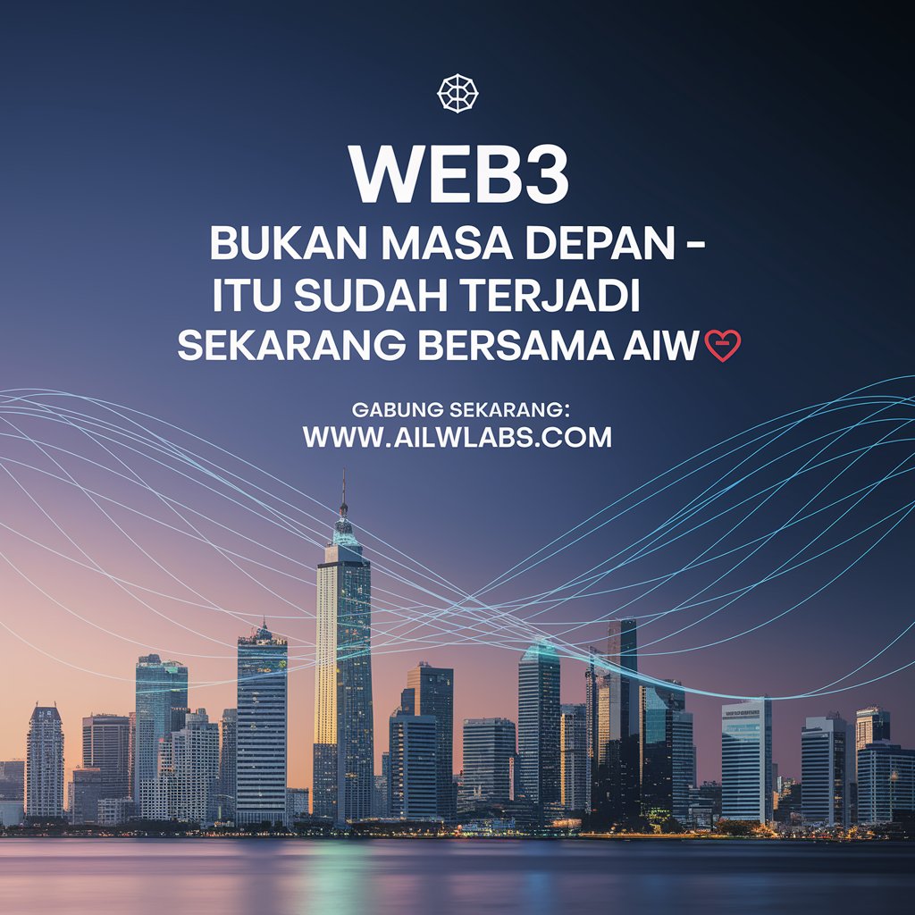 AiwLimited's tweet image. 🇮🇩 Web3 bukan masa depan 
 itu sudah terjadi sekarang bersama AIW 💥
Gabung sekarang: aiwlabs.com

#AIW #BlockchainID #Web3Indonesia #CryptoID #Solana