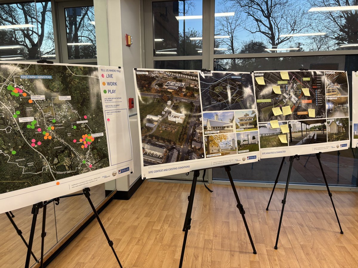 RockBikeHub's tweet photo. Happy to join the King Farm Farmstead Community Visioning open houses to explore the future of this historic space—and support ideas like a permanent home for RBH! Grateful to be part of the conversation! You can still share your thoughts online also: https://t.co/C26H7qnBKu https://t.co/1vyecEvIIQ