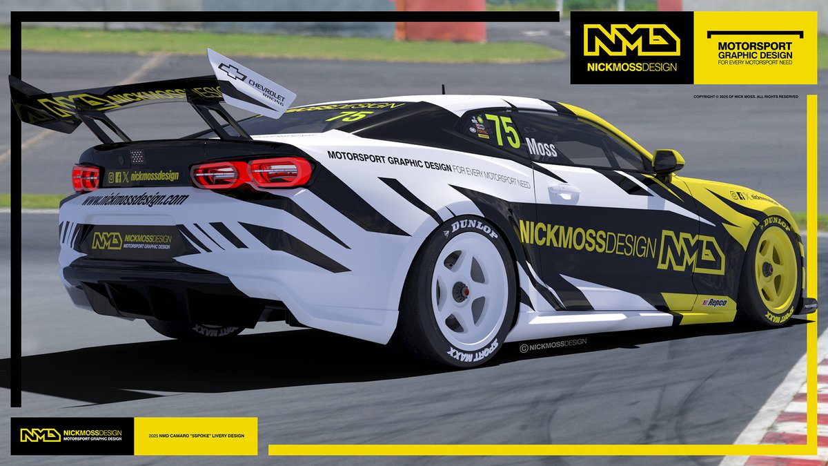 nickmossdesign's tweet photo. #NMD @nickmossdesign  - #gen3 @supercars  #5spokes #concept .....what do you reckon @scottpye19  a bit or #retro #style ? Interlocking solved 👍 https://t.co/KpnFMdTEZd