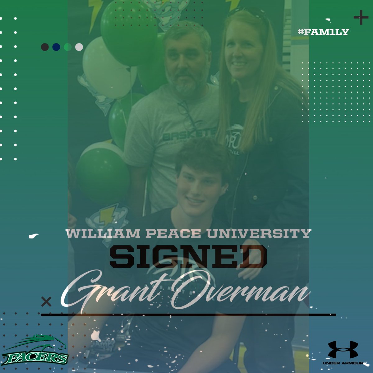 Willow Spring Men’s Basketball (@ws_storm_mbball) on Twitter photo Congratulations to our guy <a href="/Grant_Overman9/">Grant</a> signing to <a href="/gopeacembb/">William Peace Men's Basketball</a> becoming the first signee in program history. From day one this has been the goal and he made it happen with his family by his side. Excited for you and know this program is here for you for life. #FAM1LYBusiness⚡️ Congratulations to our guy <a href="/Grant_Overman9/">Grant</a> signing to <a href="/gopeacembb/">William Peace Men's Basketball</a> becoming the first signee in program history. From day one this has been the goal and he made it happen with his family by his side. Excited for you and know this program is here for you for life. #FAM1LYBusiness⚡️