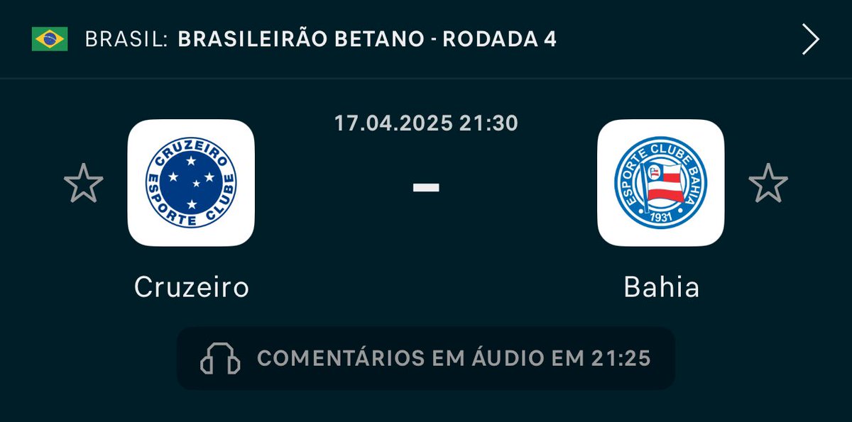 Se vencer -> 8º
Se empatar -> 16º
Se perder -> 18º

É apenas 4ª rodada, ok, mas ficar nessa situação compromete o campeonato como um todo. 

Duelo de amanhã é contra um Cruzeiro que não vence a 4 jogos, e venceu apenas uma dos últimos 11J. Muita pressão da torcida e ambiente