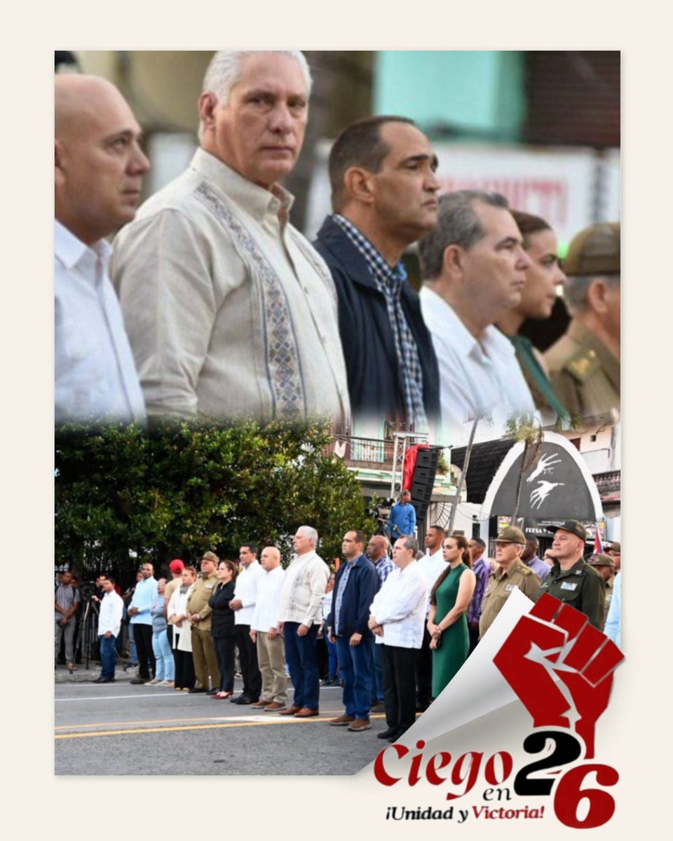 El Presidente <a href="/DiazCanelB/">Miguel Díaz-Canel Bermúdez</a> presidió hoy en la Capital de #Cuba, el acto conmemorativo en saludo a la proclamación del carácter Socialista de la Revolución Cubana. #CiegoEn26 #LatirAvileño #SinPerderUnDía <a href="/JHGcasanova/">julio Heriberto Gómez Casanova</a> <a href="/MMarreroCruz/">Manuel Marrero Cruz</a>