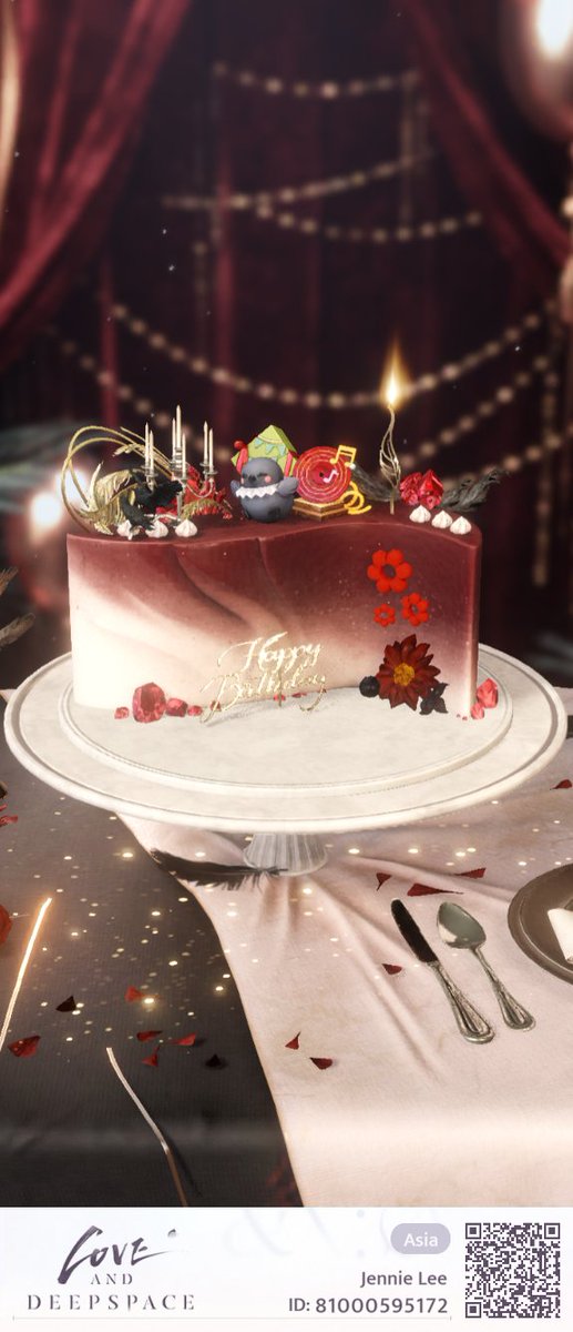 bratty98's tweet photo. cannot compete with those who use gems to make Sylus dragon on the cake 😭😔 https://t.co/Kl52Xdi2Hy