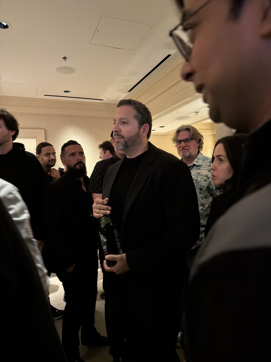 Just watched <a href="/davidblaine/">David Blaine</a> do magic this close. This is for sure the greatest life I ever lived.