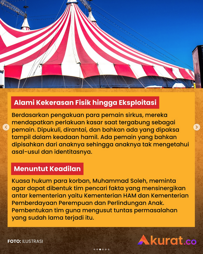 Mugiyanto di Kantor Kementerian HAM, Jakarta, Selasa (15/4), menerima  audiensi dari sejumlah mantan pekerja Oriental Circus Indonesia yang tampil di Taman Safari Indonesia.

Dia mendengarkan aduan terkait dengan dugaan pelanggaran HAM yang mereka alami.

"Kami dengarkan dari