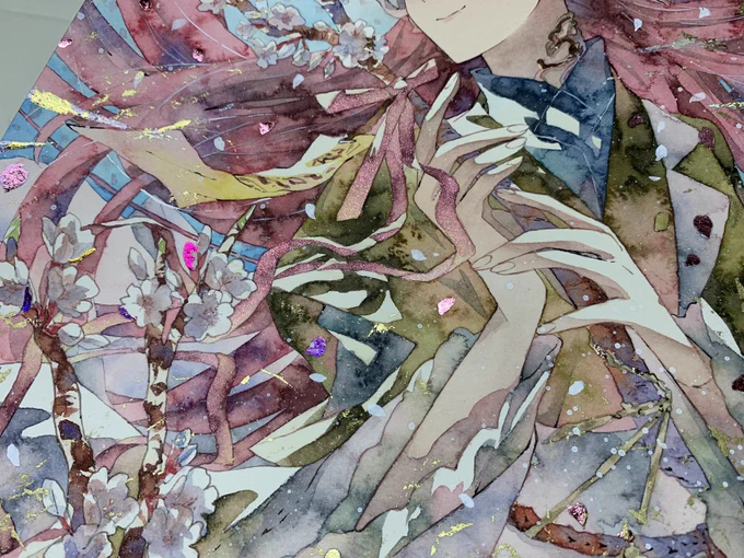 「桜姫」家の近くではもう桜散っちゃったけどギリギリまだ春ですよね… 