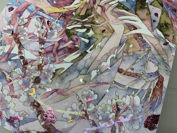 「桜姫」家の近くではもう桜散っちゃったけどギリギリまだ春ですよね… 