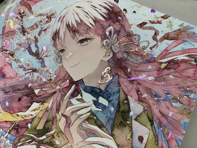 「桜姫」家の近くではもう桜散っちゃったけどギリギリまだ春ですよね… 