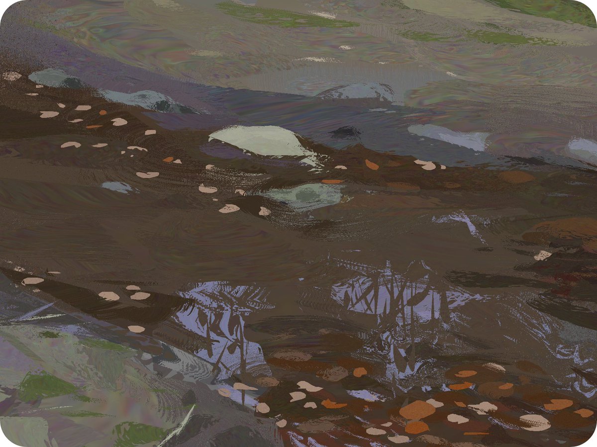 16/30 #Pleinairpril #PleinAirpril2025 #heavypaint