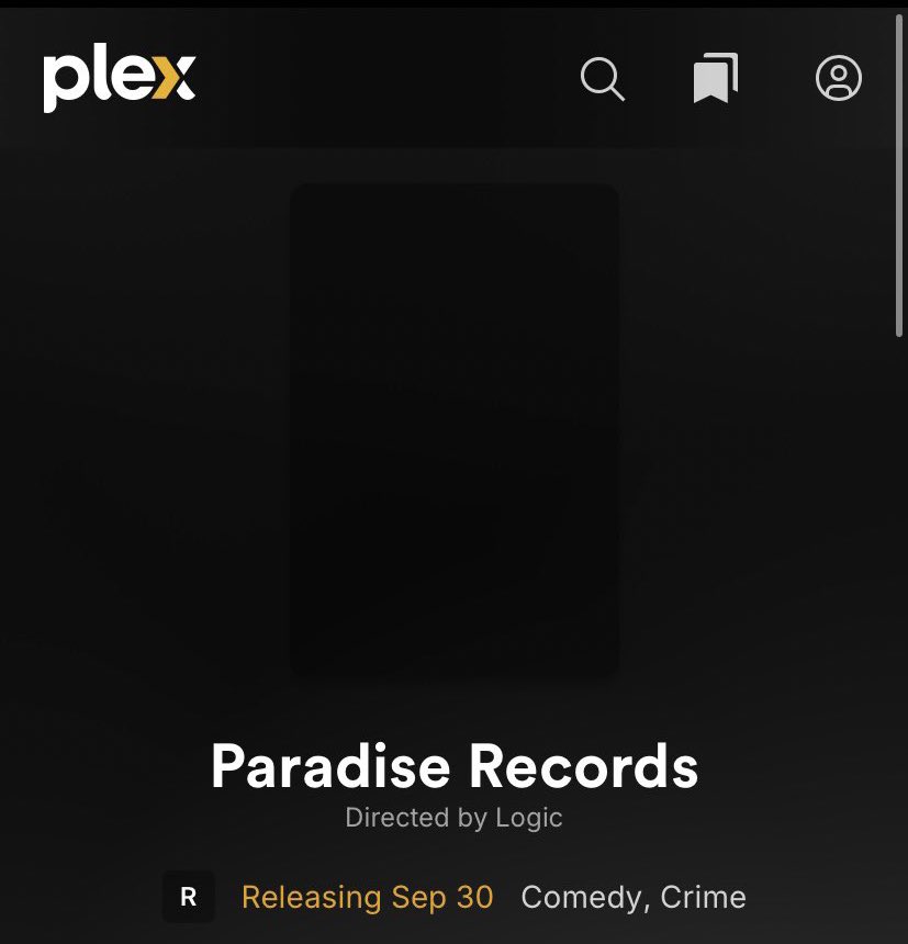 flexicutionyt's tweet photo. Logic’s film ‘PARADISE RECORDS’ (and potentially the soundtrack too) is releasing on September 30th! https://t.co/b7E3dPGPlf