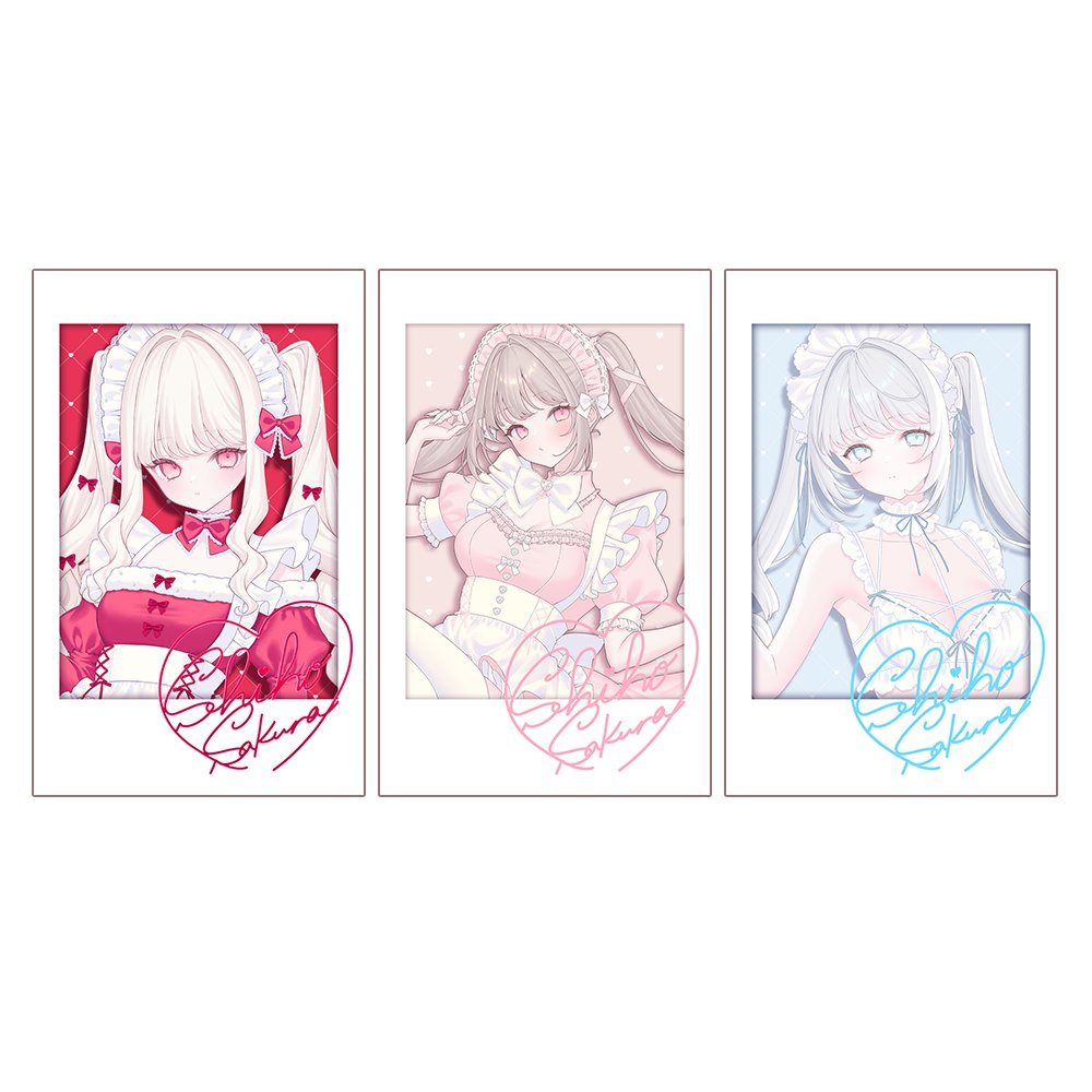 BOOTHに商品追加いたしました♪
・色紙リクエストページ
・COMITIA151新作 箔押しサイン入りチェキ風カード3種
・ハンドメイドトレカデコケース
https://t.co/zP0Fuxg2XM
その他にもいろいろありますので是非チェックしてくださいませ~!🙏🩷